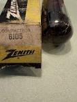 Zenith 6JD5 Compactron Vacuum Tube Nos W/ Original Box. Fixed Price $18.00.