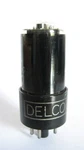 1949 Raytheon (delco) 6V6GT Black Glass Tube - Hickok 539B Tests 4350, MIN:2600. Fixed Price $19.50.