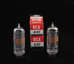 New Qty 2 Rca 6197 Matched Pair Grey Plates Triple Mica Nos Usa Vacuum Tubes. Fixed Price $60.89.