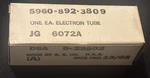 Rare Jan Jg 6072A/12AY7 Shiny Black Plates Large Halo Support Rod Tube 65-37. Fixed Price $135.99.