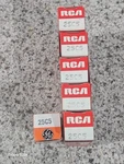 25C5 Tubes Lot Of (6) Vintage Rca / Electronic Nos- Tested. Fixed Price $15.00.