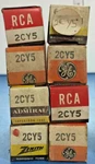 Rca/zenith/ Ge 2CY5 Vaccum Tubes (8). Fixed Price $30.00.