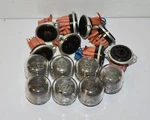 Lot Of 7 GN4A Nixie Tube With Sockets Use ( 2 Itt, 5 Other). Fixed Price $150.00.