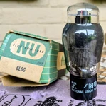 1950'S New Box Nu National Union 6L6G Tube Date J1M Ink Stamp 51/52 Test 100%. Fixed Price $68.00.