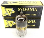 Antique 1940S Sylvania Electron Tube Model 5ES8 With Original Box Set Of 2. Fixed Price $20.29.