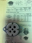 Amphenol 49-RSS4 Vacuum Tube Socket. Fixed Price $10.00.