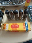 Vintage Philips UL41 Pentodo Tube Radio Valves Lot - Untested. Fixed Price $58.08.