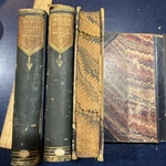 History Of England-thomas Macaulay- 4 Vols., 1863 Leather & Marbled Hc. Fixed Price $109.65.