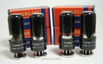 4X Nos Tung-sol Pentode Tubes / 6U6 Gt 322939 -- Rm. Fixed Price $19.95.