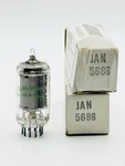 New Vintage Nos General Electric Jan 5686 Vacuum Electron Tube I4. Fixed Price $23.74.
