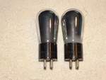 2 CX-301-A Cunningham Globe Tubes*super Strong PAIR*#17. Fixed Price $55.00.