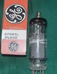 General Electric Made In Germany 27GB5/PL500 Power Tube Tetrode Beam Nos Nib. Fixed Price $25.88.