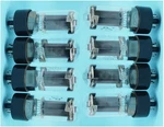 8 Pcs Lot X 6P3S 6L6 Ussr Vintage Tubes Very Good Condition = Ddp. Fixed Price $35.90.