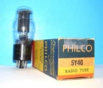 Type Nos Philco Amplifier Audio Radio Rectifier Tube Valve St 5Y4GA. Fixed Price $29.99.