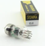 New Qty 1 Sylvania Jan 6DJ8 ECC88 Grey Plates Getter Nos Vacuum Tube Usa. Fixed Price $29.82.
