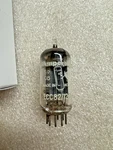 1958 Amperex Bugle Boy 12AU7 ECC82 Long Plate Tube Fair Gm. Fixed Price $40.00.