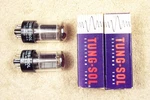 Two, New, Tung-sol Usa 6SN7GTB, 1960'S, Matching Pair, Eq. Fixed Price $134.95.