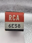 Rca 6ES8 Radiotron Electron Tube New In Box Old Stock. Fixed Price $14.00.