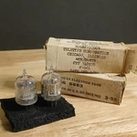 2 X 1955 Ge Military JG-5663 Audio Tubes Nos Nib. Fixed Price $10.95.