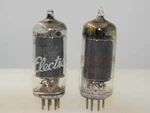 Pair 12BA6 Test Nos 2350GM & 2325GM Black Plate Square Get Serious Tubes P748. Fixed Price $12.00.