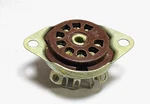 1PC Cinch Usa 9-PIN Noval Tube Socket Brown Phenolic Vintage Nos. Fixed Price $19.00.