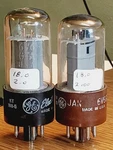 6V6GTA/GTY Ge Matched Pair MAXIMATCHER2 Tested (2)TUBE Lot. Fixed Price $39.99.