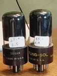 Tung-sol 6V6GT Matched Pair MAXIMATCHER2 Tested (2)TUBE Lot. Fixed Price $49.99.