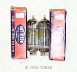Nos Nib Date Matched Pair Raytheon Usa 117Z3 Dimple Foil Strip Get Vacuum Tubes. Fixed Price $22.95.