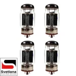 Brand New Plate Current Matched Quad 4X Svetlana KT88-SV Gold Grid Vacuum Tubes. Fixed Price $324.86.