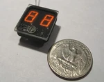 Babcock SP-736 Micro Panaplex Neon Gas Display Sperry Beckman Nixie Tube Era. Fixed Price $25.00.