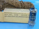 Ge Jg 5749 6BA6 EF93 CV454 Tube Super Sweet Single Nos Nib Original Box Mil Sp. Fixed Price $10.88.