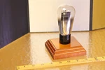 Sylvania Sx 245 Balloon Triode Tube Display Mounted 1930S In 1970S 80S. Fixed Price $95.00.