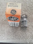 Nos Ge 6GJ7 / ECF801 Vacuum Tube. Fixed Price $6.99.