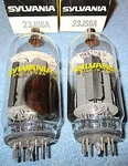 Nos Sylvania 23JS6A Vacuum Tubes 30-WATTS For Audio Transmitting. Fixed Price $50.00.