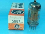 Rca 5687 Right Tube Wrong Box Copper Post Bronze Long Plate Single Sweet. Fixed Price $23.99.