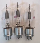 (3) Eimac 2-50A High Vacuum Rectifier Tube. Fixed Price $55.00.