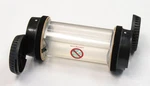 Diebold Mosler Bank Drive Thru Vacuum Tube Pneumatic Carrier Canister Double. Fixed Price $49.95.