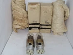 General Electric VT-4-C GL-211 3-ELEM Transmitting Tube Pair Used Vintage Vacuu. Fixed Price $1187.30.