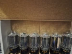 Matched Set Of Nos Rca Black Plate 6L6GC Clesr Top Powertubes. Fixed Price $749.99.