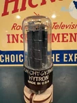 Hytron Usn Chy 5Y3WGT Rectifier Tube Black Plate Brown Base TV7 Tested Anos. Fixed Price $15.99.