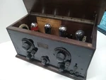 Antique Knight Tube Radio In Solid Oak Case.. Fixed Price $275.00.