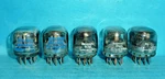 5 Burroughs/national 8422 Nixie Tubes +/- Guaranteed Bright & Functioning. Fixed Price $33.71.