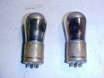 Antique Ureco 201A Brass Base Short Pin Tip Vacuum Tube Tested. Fixed Price $28.00.