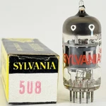 (1) Tested Sylvania 5U8 Tube Red Letters And Box Code Awv Triode Pentode. Fixed Price $9.95.