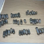 Lot Of (46) Untested Vintage Electronic Vacuum Tubes. Fixed Price $34.95.