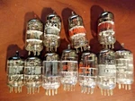 Mixed Lot Of 11 Nec & Other Tubes 6EJ7 6BQ7 6LX8 801 802 5CG8 Holland Test Good. Fixed Price $16.98.