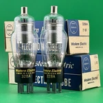 Pair Western Electric 328A Tubes Nos 1963 Rare Tested Original Boxes. Fixed Price $360.00.