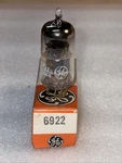 Mullard Made Ge Labeled 6922 ECC88 Gold Pin Tube Amplitrex Tested New Box. Fixed Price $65.00.