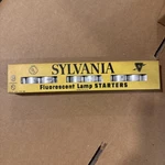 One Package Of Ten Vintage Sylvania FS4 Florescent Starters. Fixed Price $15.00.