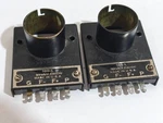 Rare Pair Western Electric 100-L Tube Sockets For 102D Original Parts Usa. Fixed Price $379.05.